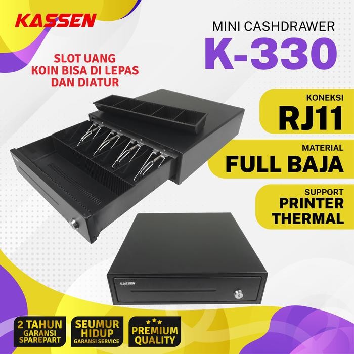 

CASH DRAWER LACI UANG KASIR K-330 KASSEN K 330 MK330