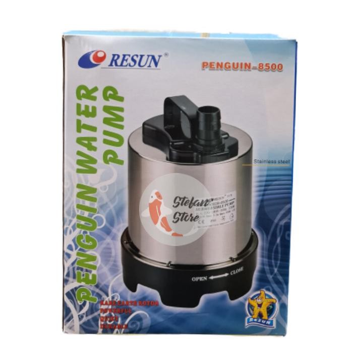 Resun Penguin 8500 Pompa Celup Kolam Stainless