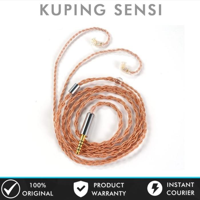 Xinhs 4 Core Alloy Copper Earphone Iem Upgrade Cable Kabel Iem