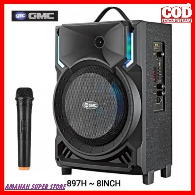Gmc 897H Speaker Portable Karaoke
