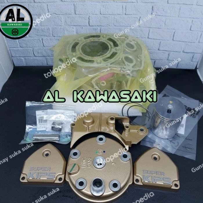 Populer Blok Gold Pdk Bw Head Pdk Set Piston Kit Ninja R Rr Ss Original Terlariss 