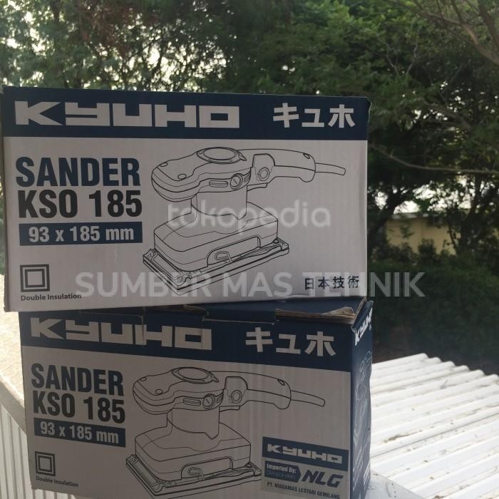 Populer Mesin Amplas Tangan / Kyuho Kso185 Sander / Mesin Amplas Setrika Terlariss 
