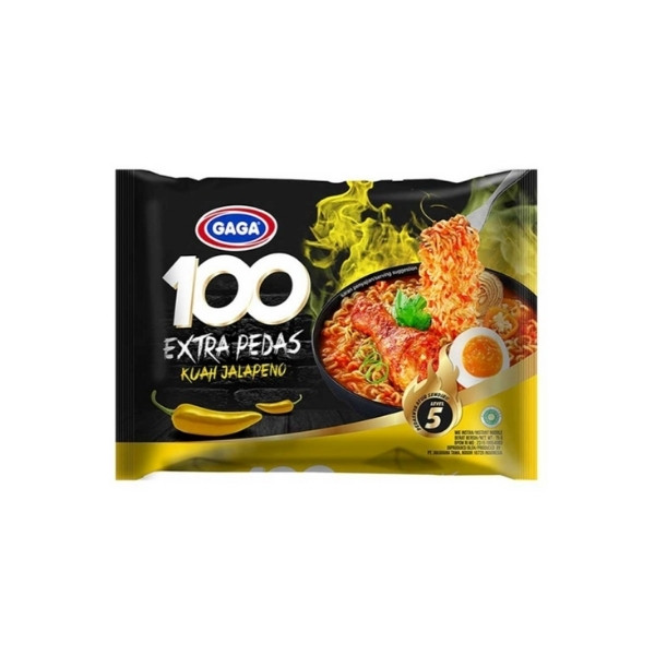 

GAGA 100 EXTRA PEDAS KUAH JALAPENO 75 GR
