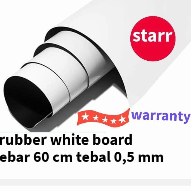 

NEW PRODUK RUBBER WHITE BOARD TEBAL 0,5 MM UNTUK TULIS HAPUS BISA DITEMPELI BENDA MAGNET BELAKANG