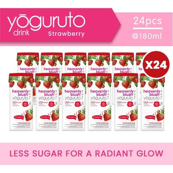 

Pilihan- Yogurt Heavenly Blush Yoguruto Strawberry 24 X 180Ml