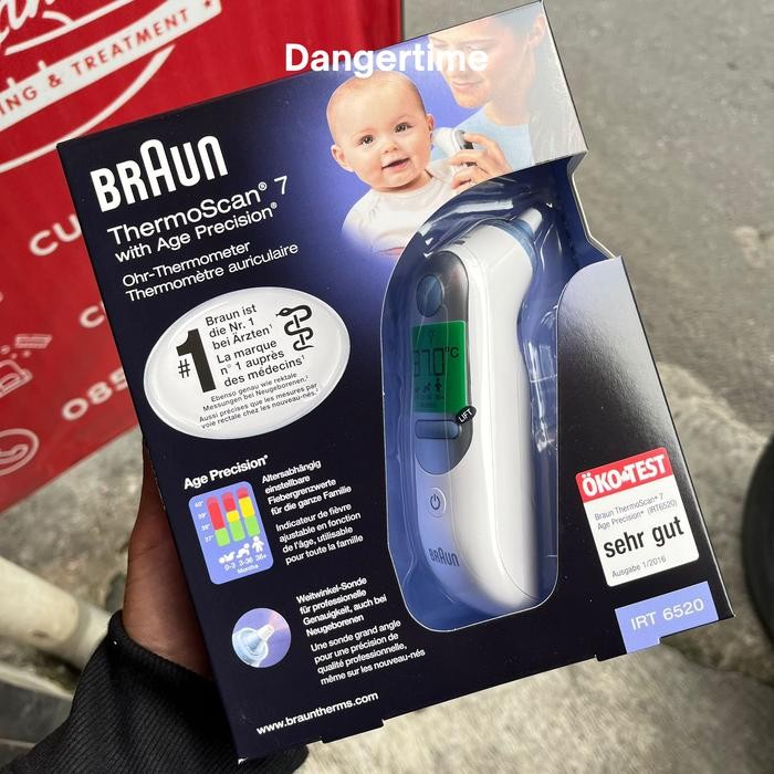 Termometer Telinga Braun IRT6520 Ear Thermo Scan irt 6520 original irt 6525 irt6525 terbaru Kode 635