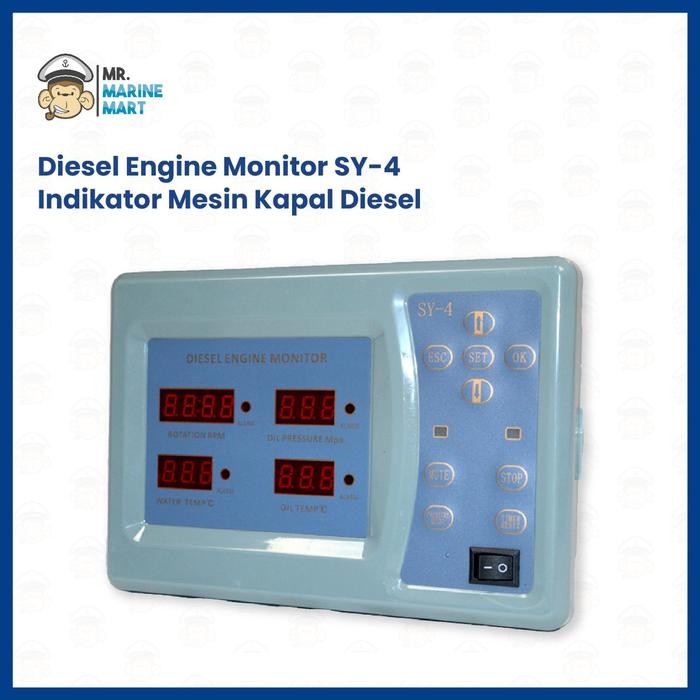 Pilihan- Diesel Engine Monitor Sy-4 Indikator Mesin Diesel Kapal
