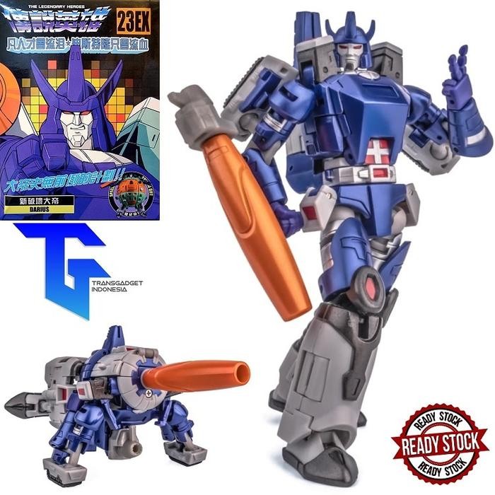 NewAge H23EX Darius Metallic - Transformers G1 Galvatron Legends Class
