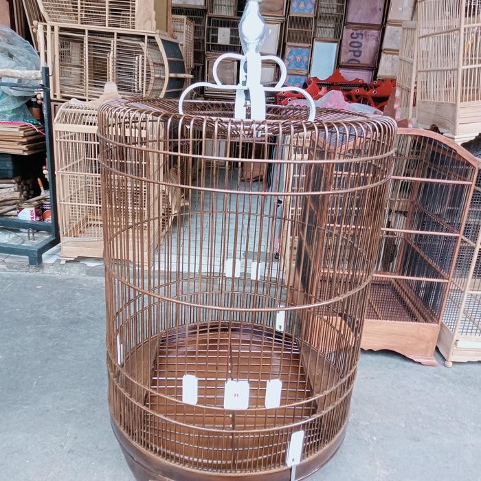 sangkar/ kandang murai Rafi no 2 warna hitam (gojek dan grab)