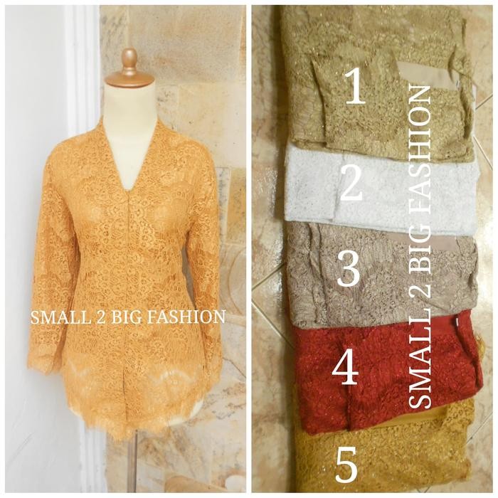 kebaya muslim / kebaya brukat muslim / atasan muslim hijab / rok lilit