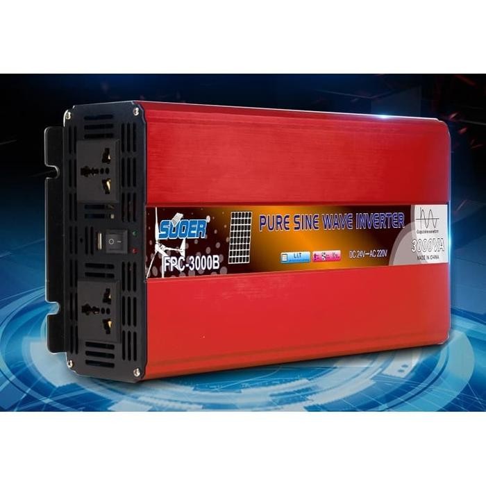FPC 3000B POWER INVERTER PURE SINE WAVE 3000W SINUS MURNI 3000W SUOER