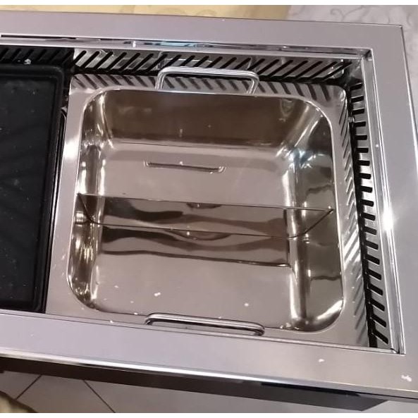 Panci hotpot sekat 2 rasa