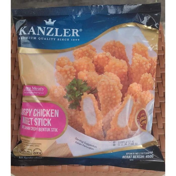 

Pilihan- Kanzler Crispy Chicken Nuget Stick 450Gr