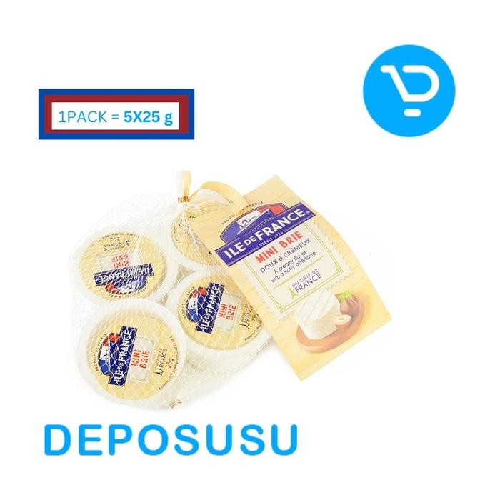 Pilihan- Ile De France Cheese, Mini Brie Petit Camembert Petit Brie