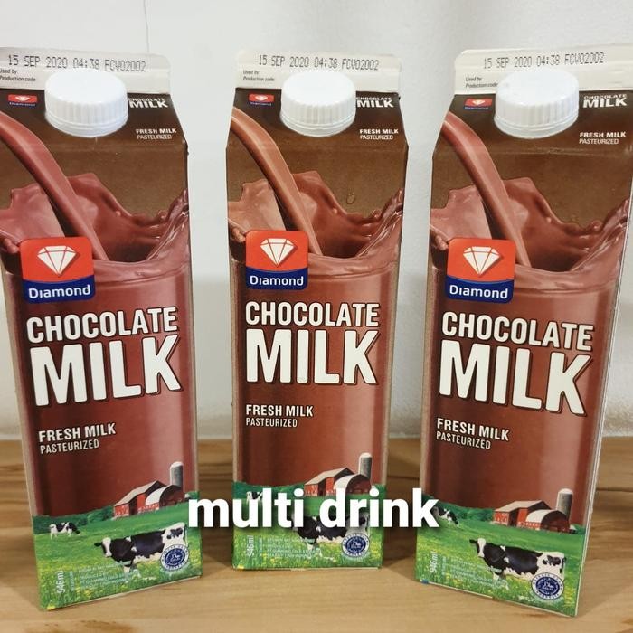 Pilihan- Fresh Milk Diamond Coklat //Susu Segar Diamond Rasa Coklat