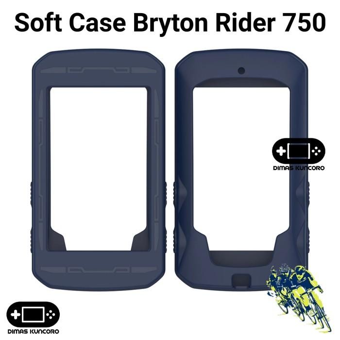Soft Case Bryton Rider 750 Silicone Silicon Bumper Casing Gps Sepeda Bryton Rider 750