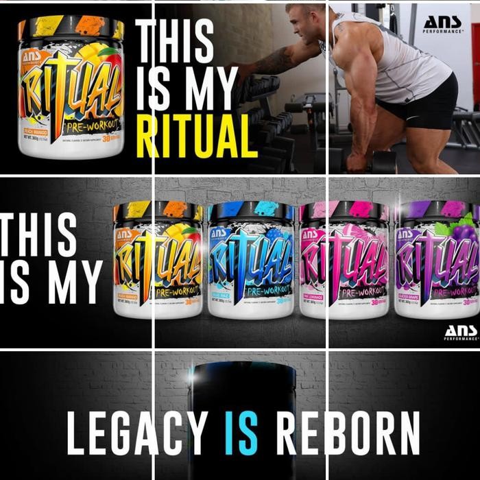 ANS RITUAL PRE WORKOUT 50 servings