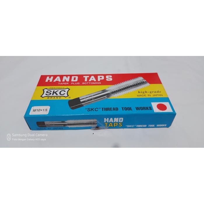 Skc (Japan) Sks Hand Tap Metric Set (3 Pcs) M10 X 1.5 Ori