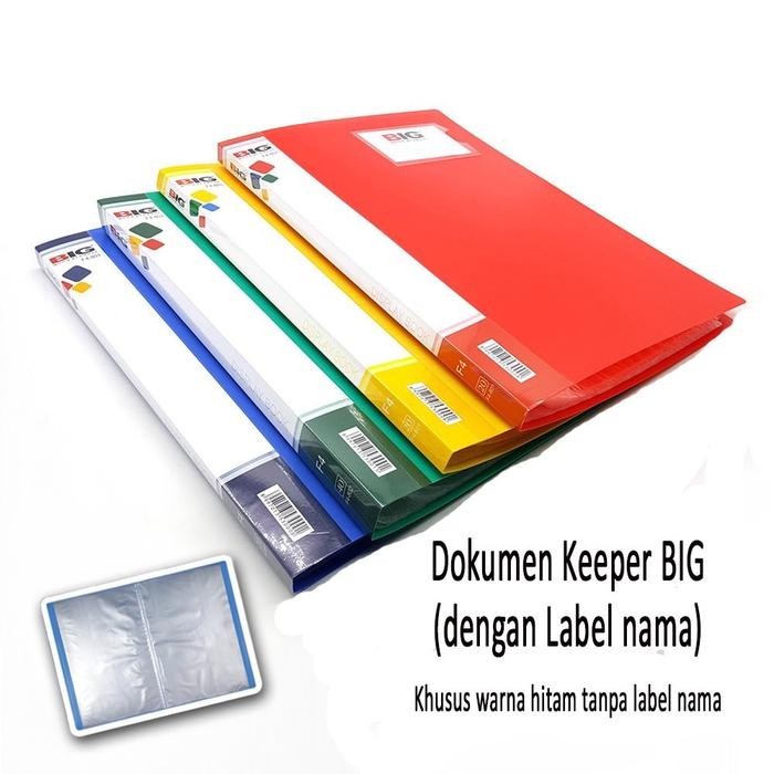 

OJ Clear Holder isi 20 Lembar F4/Document Keeper/Display Book Folio BIG