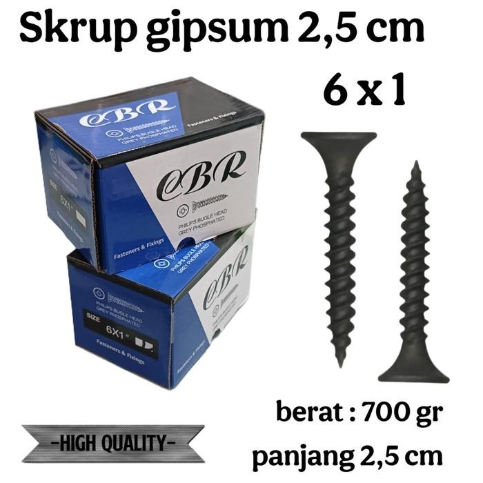 New SKRUP GIPSUM / SEKRUP GYPSUM PER BOX / GYPSUM