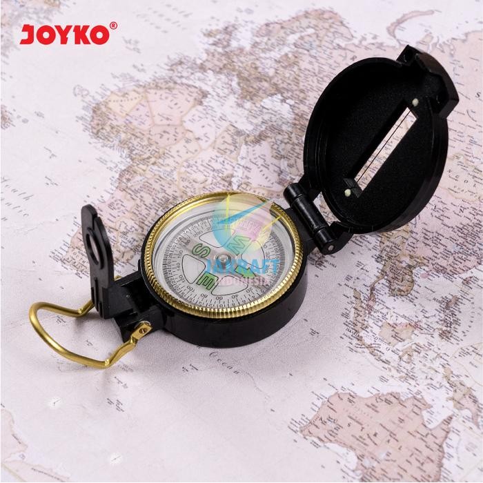 

New (1 Pcs) Kompas JOYKO CO-47LP Compass Bidik Tembak Petunjuk Arah Mata Angin Lensatic Navigasi