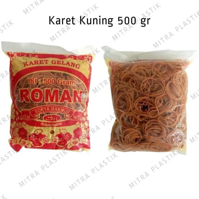 Pilihan- Karet Roman 500Gr Karet Gelang Karet Murah Karet Gelang Kecil Karet Gelang Besar