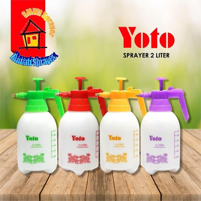 New Sprayer Manual / Hand sprayer / Semi otomatis YOTO 2 Liter type YT-2
