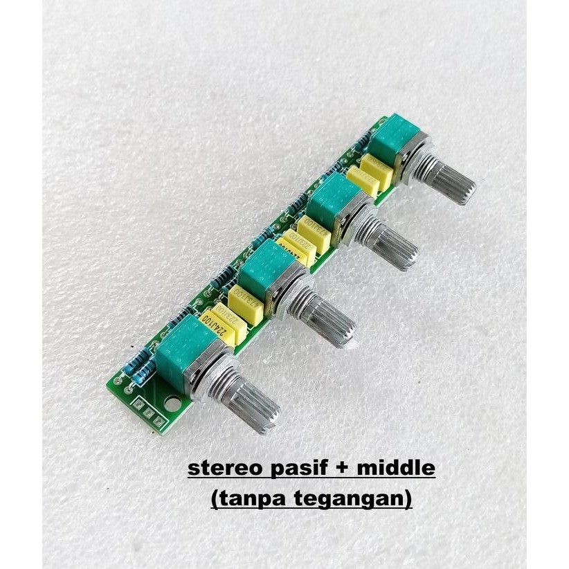 New Stereo Pasif Tone control Plus Middle
