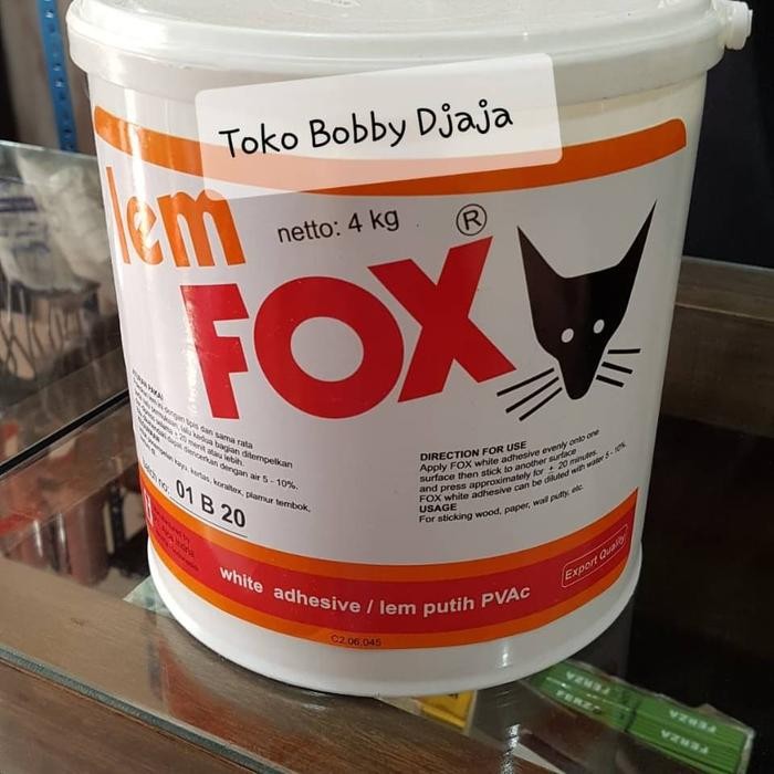 Ready Lem FOX Putih PVAc / Lem Putih PVAc