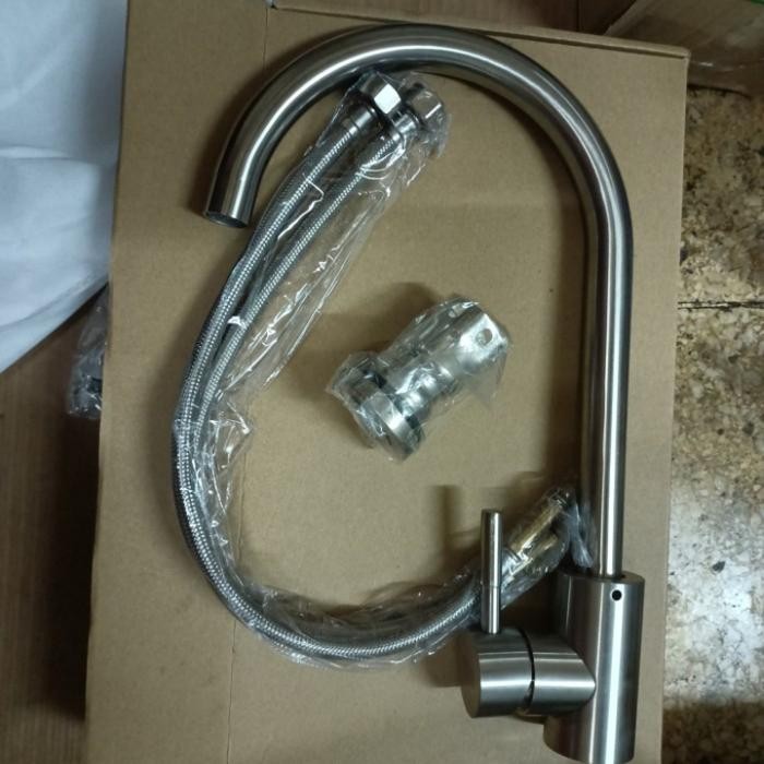 Kran Sink Stainless Sus 304 Panas Dingin. Kran Angsa Panas Dingin Promo 
