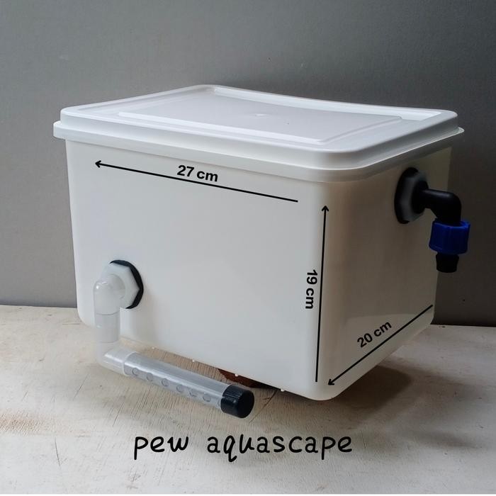 ember filter kolam ikan box filter kolam koi aquarium media filter