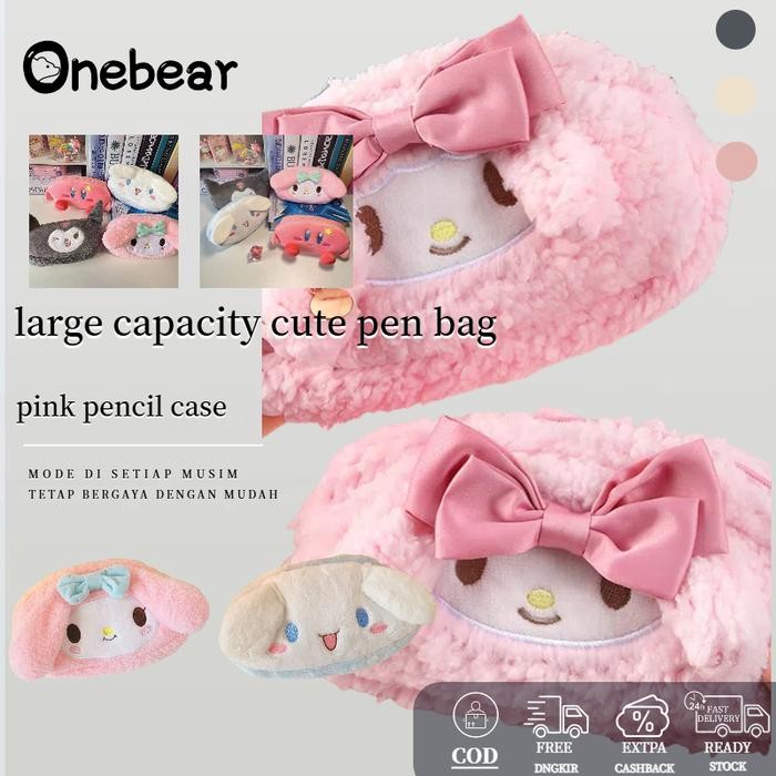 Bentley - Onebear Tempat Pensil Korean Style Tempat Pensil Lucu Tempat Pensil Aesthetic Muat Banyak