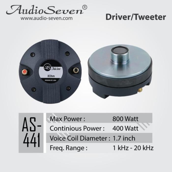 Ready Driver tweeter Audio Seven AS 441 Original