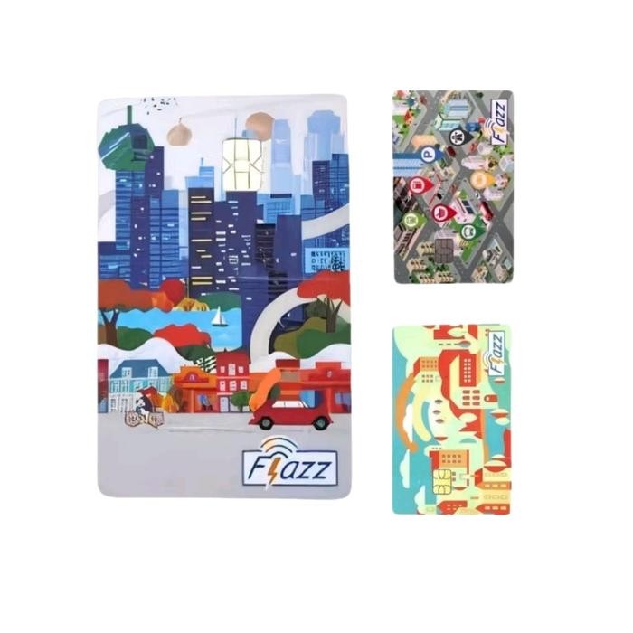 Ready Kartu Koleksi model Flazz GEN 2 Support NFC New