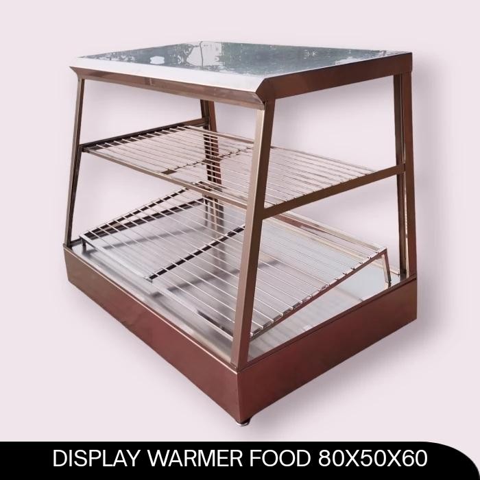 Food Warmmer etalase fried chicken 2 rak