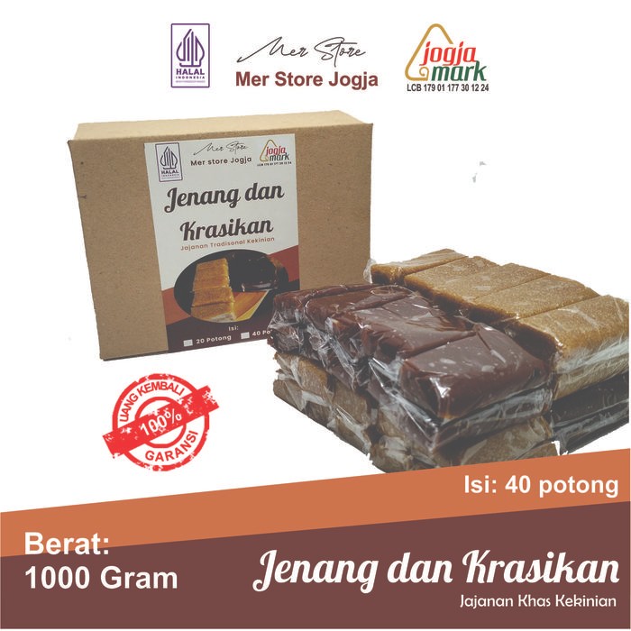 (MER STORE) Jenang dan Krasikan 1kg asli jogja