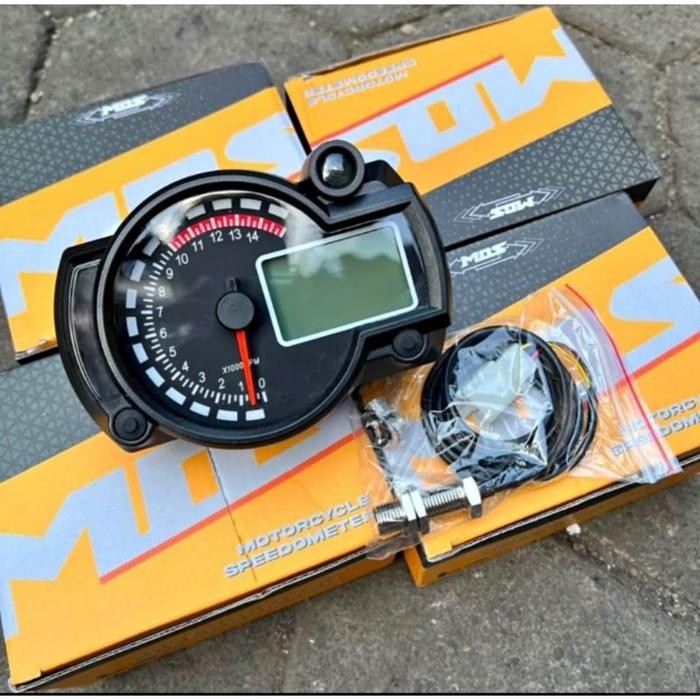 Speedometer Koso Rx2N Mos Spido Digital Universal Cb Gl Tiger Mp Vixion Untuk Motor - Motorcycle