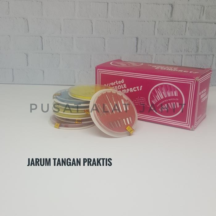 JARUM JAHIT TANGAN BULAT JARUM JAHIT PRAKTIS JARUM JAIT LENGKAP