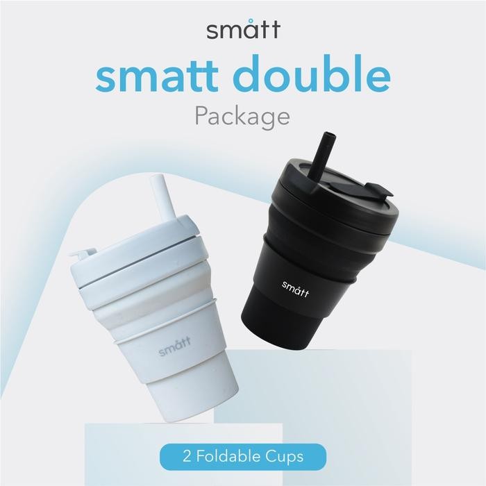 FCR0  Smatt Double Package - Smatt Foldable Cup 2Pcs