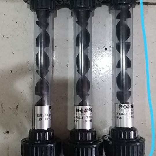 STATIC MIXER UPVC 1/2"