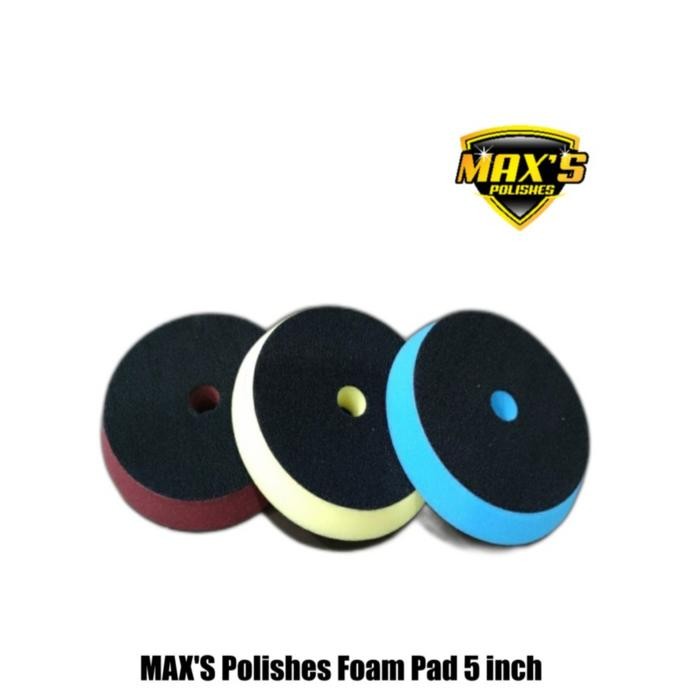MAX'S POLISHES FOAM PAD 5 INCH