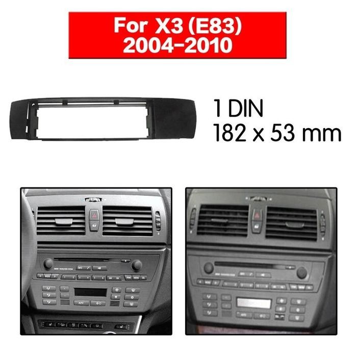 FRAME 1 DIN BMW X3 E83 2004 - 2010 PANEL HEAD UNIT
