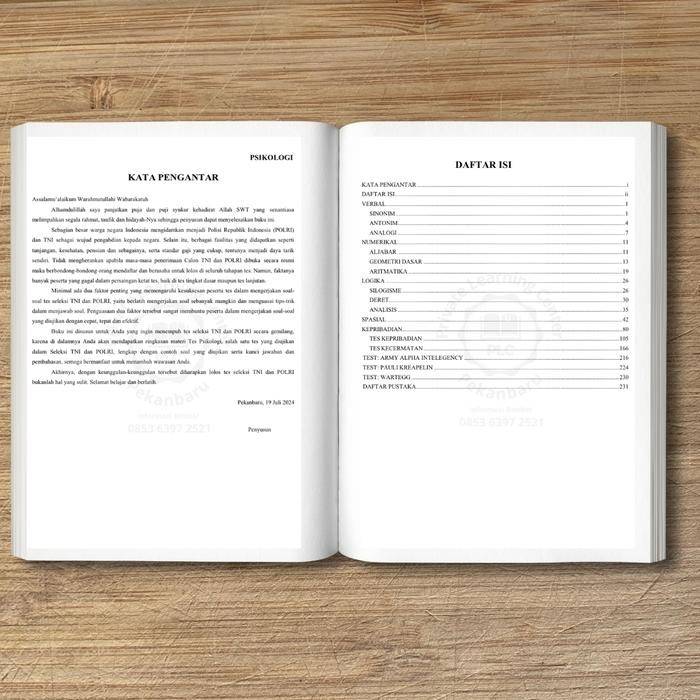 Buku Psikotes Tni Polri Modul Psikologi Tni Polri Terupdate