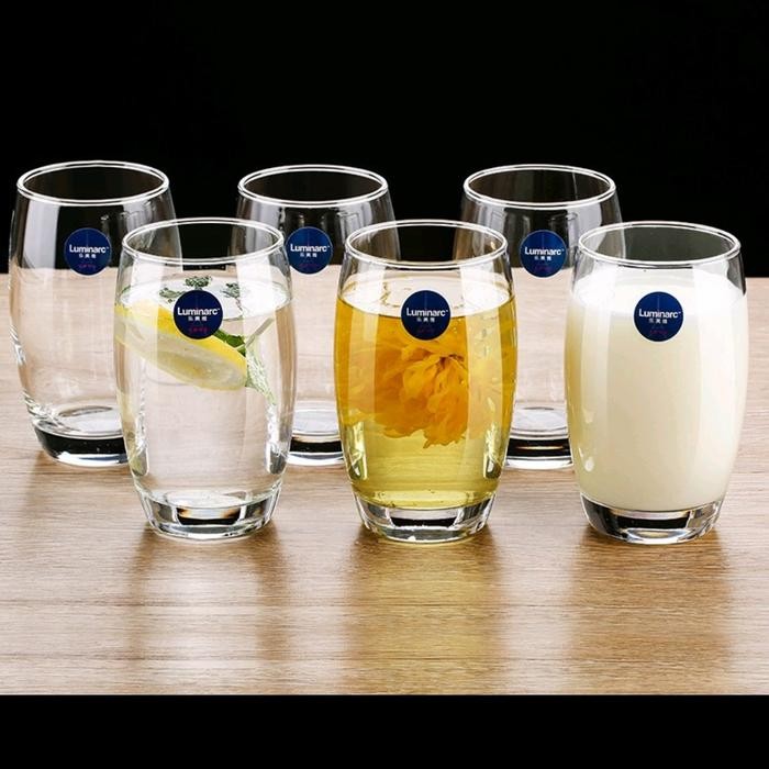 1 SET 6 PCS GELAS LUMINARC SALTO 350ML/GELAS JUS/GELAS KACA/LUMINARC