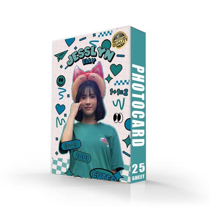 FLA Photocard Premium JKT48 Jesslyn isi 25 Sheet (Hologram) Foto JKT48 Album nonKpop