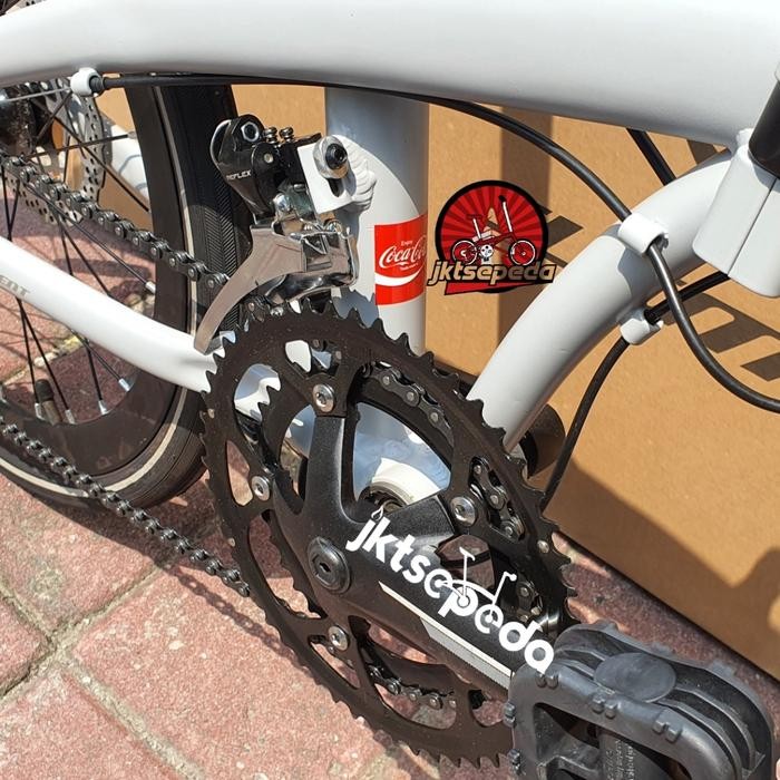 Sepeda Lipat Element Ecosmo Z8 Coca Cola
