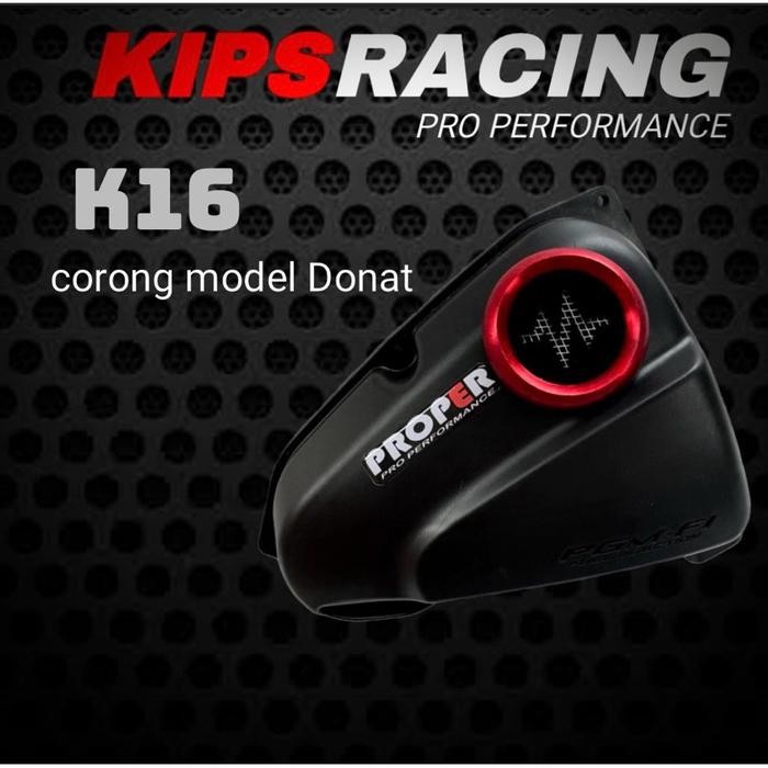 CORONG UDARA TUTUP FILTER BEAT PGM FI OLD DONAT K16 / AKRILIK DETAK VARIASI BEAT LAMA VARIASI SCOOPY