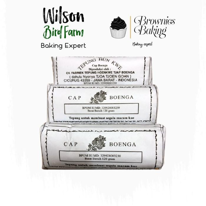 instanChatsaja- Tepung Hunkwee Cap Boenga / Hunkwe / Hunkwee / Hun Kwe 120Gr