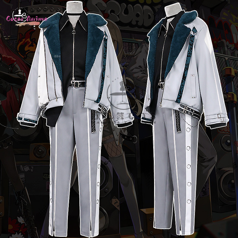 COSER GAME PROJECT SEKAI AOYAGI TOYA SHINONOME AKITO COSPLAY COSTUME UNIFORM HALLOWEEN PARTY FOR