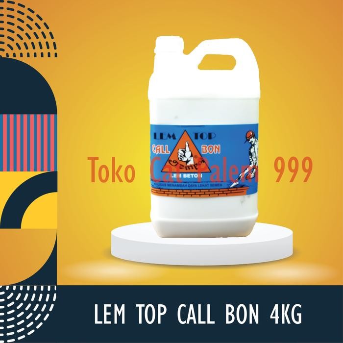 Terlaris LEM BETON CALBOND / CALBON / KALBON PEREKAT BETON 5 LITER SALE